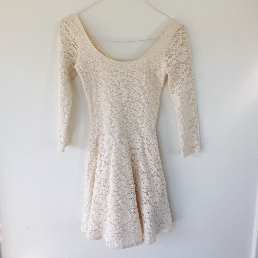 A&F Lace Skater Dress